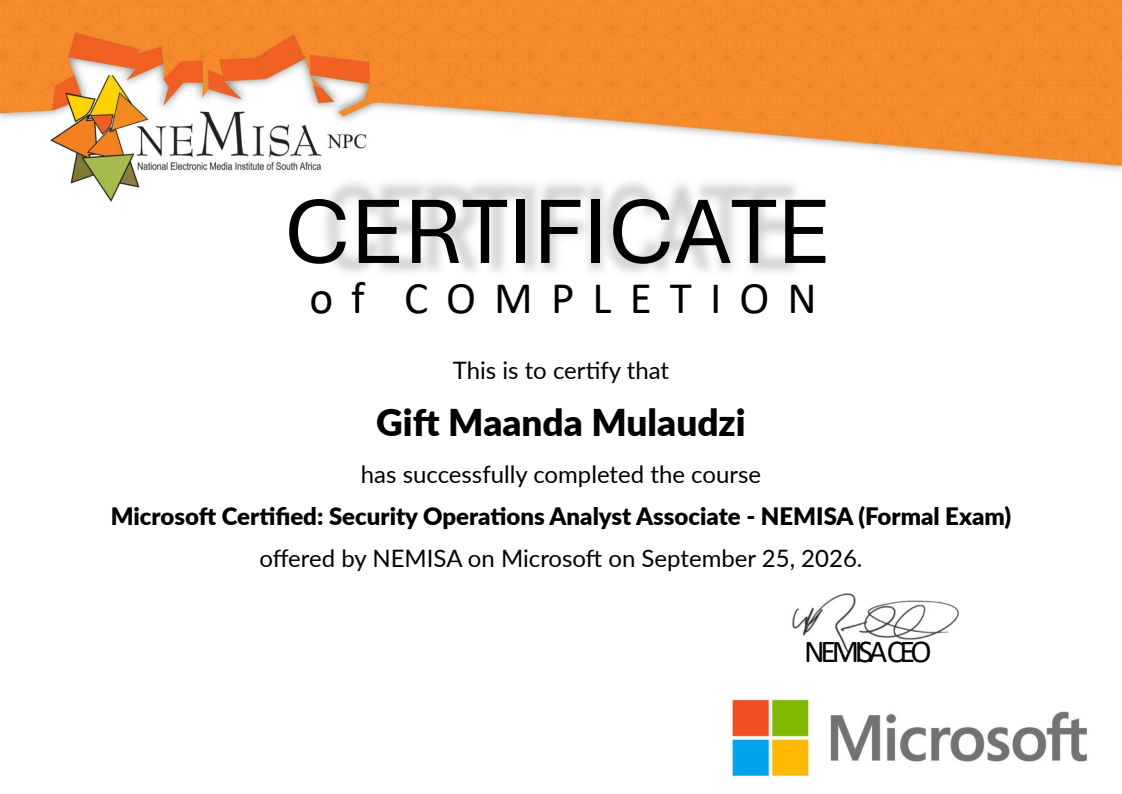 Certificate Preview
